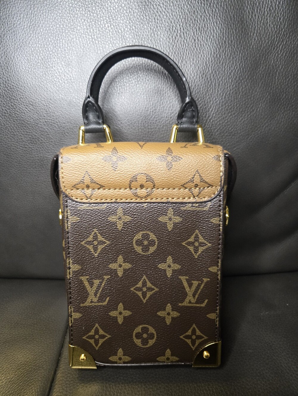 🛑SOLD🛑 Two Tone Reverse Monogram Camera Box/ Trunk Bag (RARE) - Picture 2 of 5